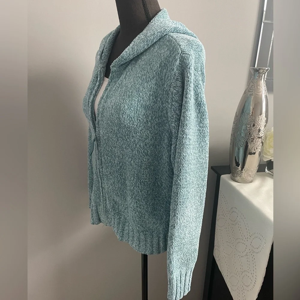 J.Jill Chenille Sweater Hoodie - Picture 3 of 6